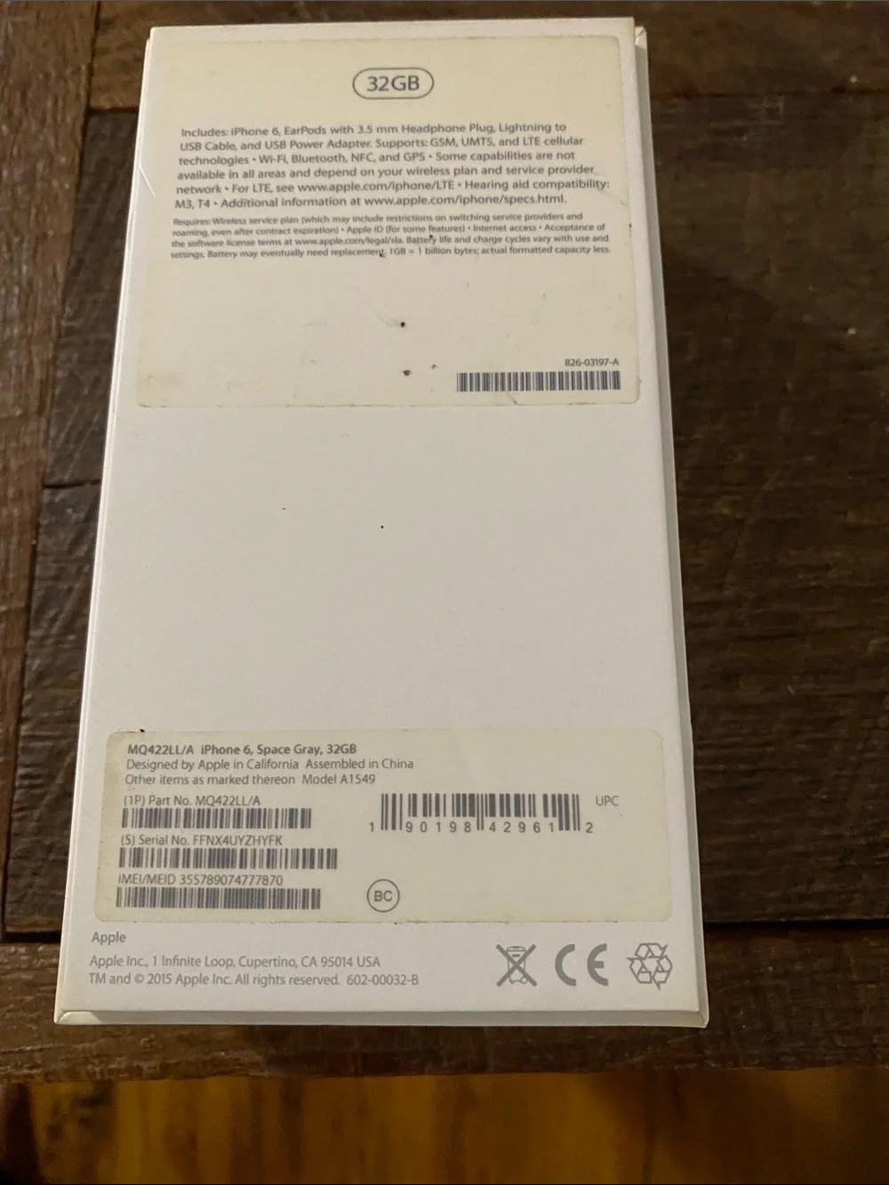 Apple iPhone Black Front with Silver Edge - Boxed